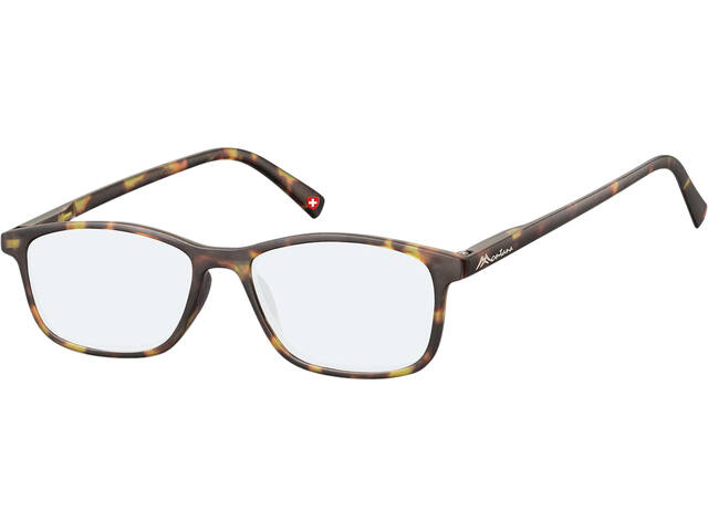 Bril Montana +0.00dpt blue Light filter bruin