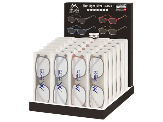 Leesbril Montana blue light filter assorti