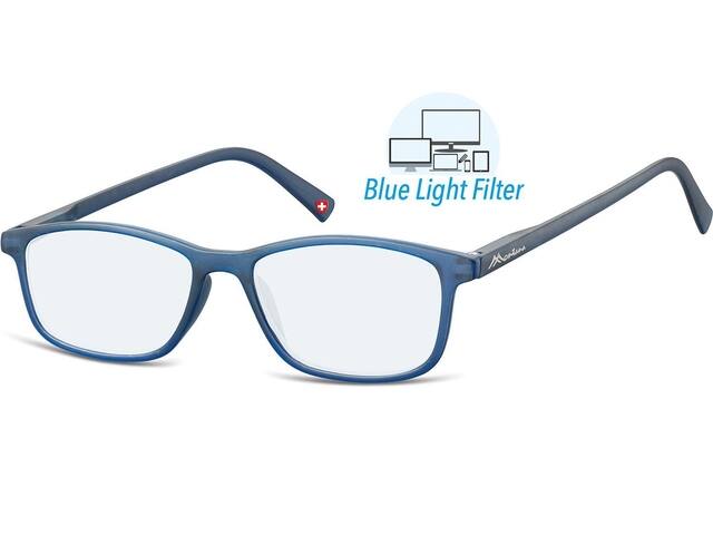 Leesbril Montana +1.00dpt blue light filter blauw