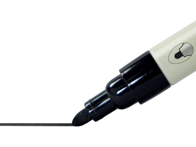 Whiteboardmarker Nobo rond zwart 3mm