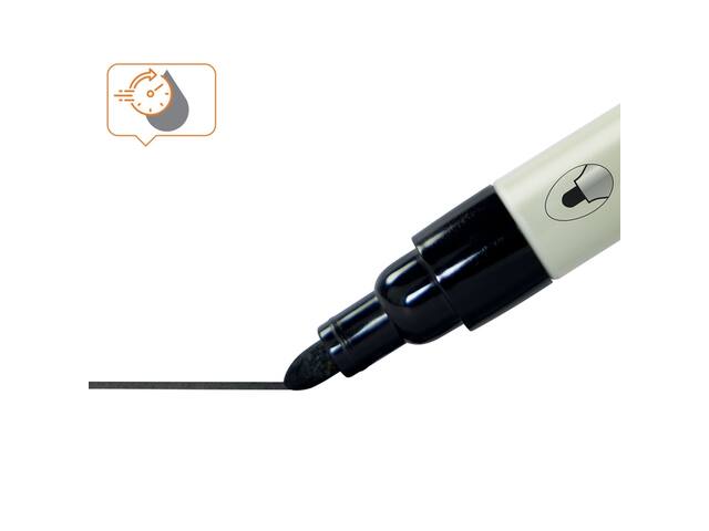 Whiteboardmarker Nobo rond zwart 3mm