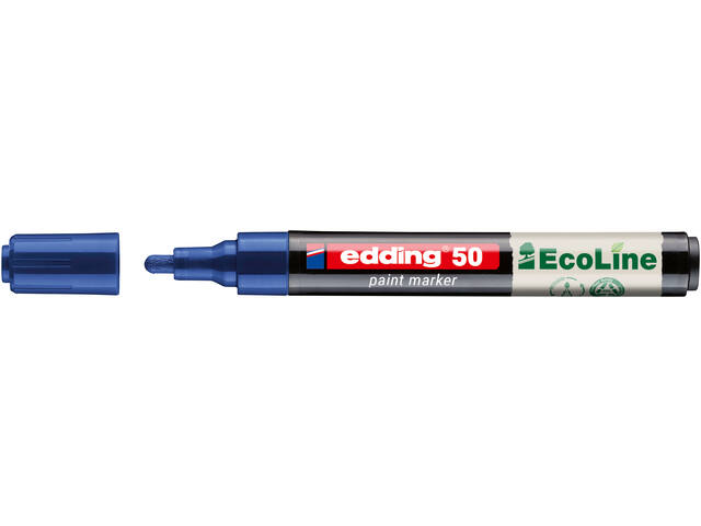 Paintmarker edding 50 Eco waterbasis 2-3mm blauw