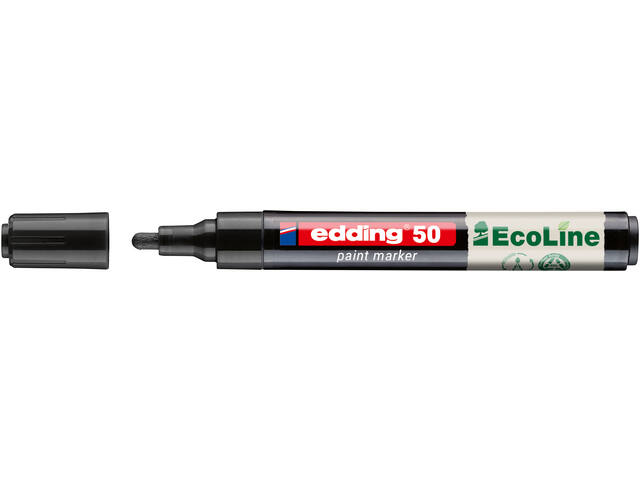 Paintmarker edding 50 Eco waterbasis 2-3mm zwart