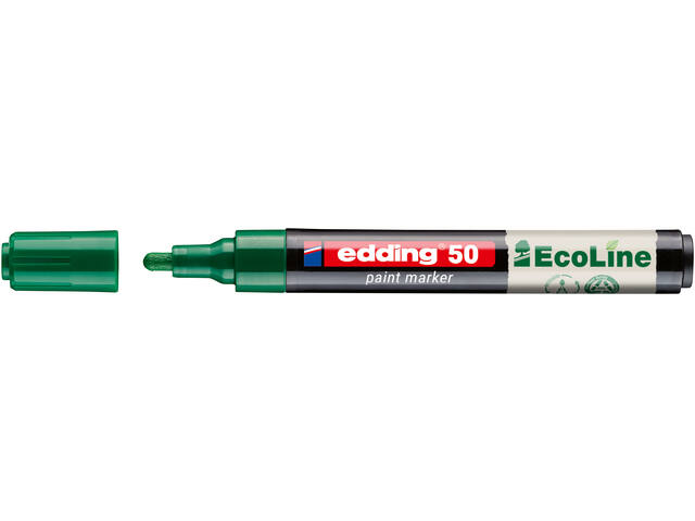 Paintmarker edding 50 Eco waterbasis 2-3mm groen