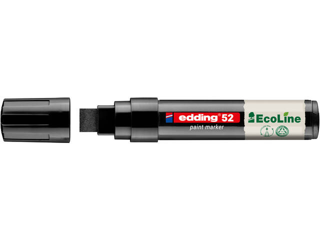 Paintmarker edding 52 Eco waterbasis 4-15mm zwart