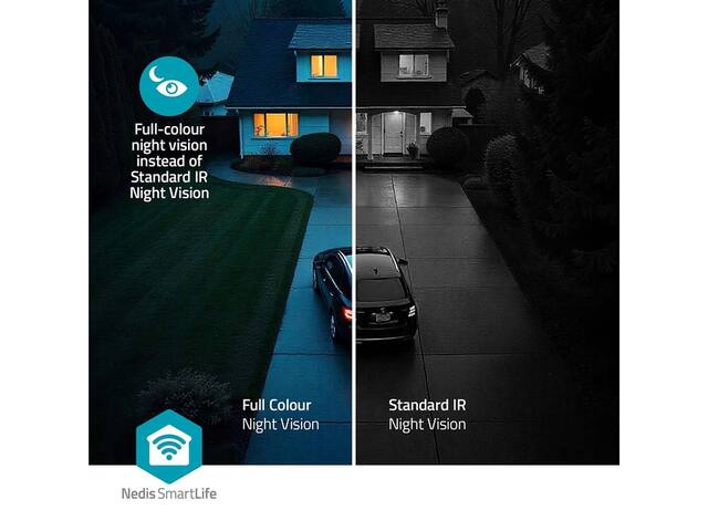 Beveiligingscamera Nedis Smartlife Wifi buiten wt