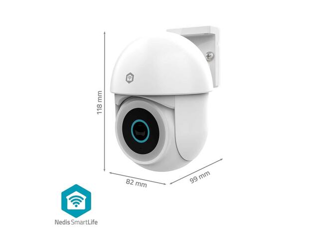 Beveiligingscamera Nedis Smartlife Wifi buiten wt