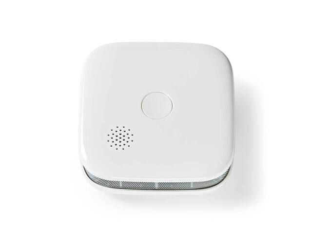 Rookmelder Nedis Smartlife Wifi 10 jaar sensor wit