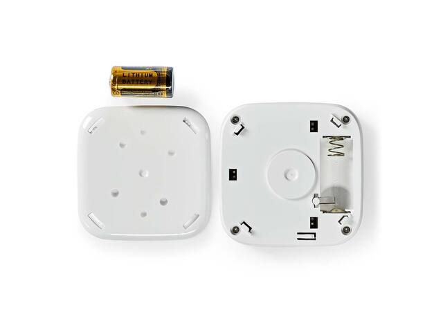 Rookmelder Nedis Smartlife Wifi 10 jaar sensor wit
