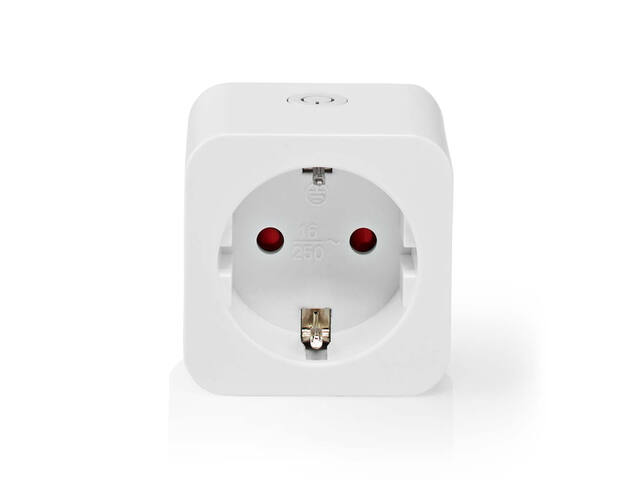 Slimme stekker Nedis Smartlife Wifi enkel wit