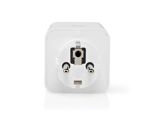 Slimme stekker Nedis Smartlife Wifi enkel wit