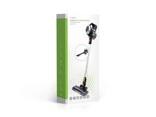 Steelstofzuiger Nedis 2-in-1 snoerloos HEPA 130W