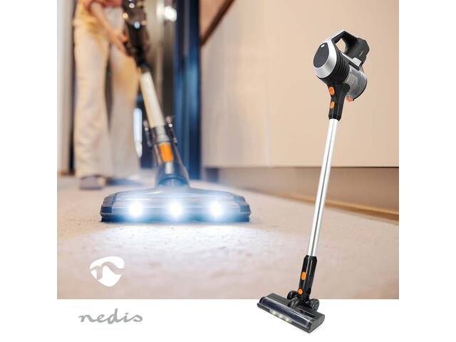 Steelstofzuiger Nedis 2-in-1 snoerloos HEPA 130W