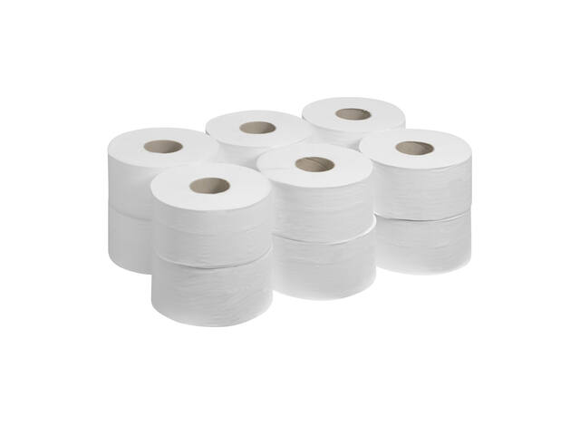 Toiletpapier Kleenex jumbo 2laags 180m wit