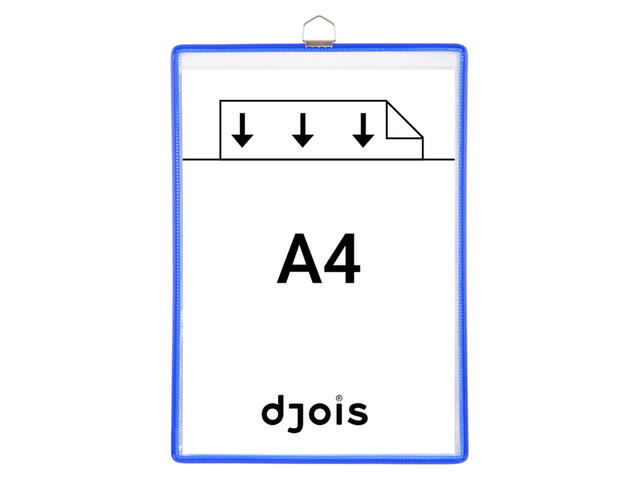 Zichtpanelenframe hangend Tarifold A4 blauw 5st