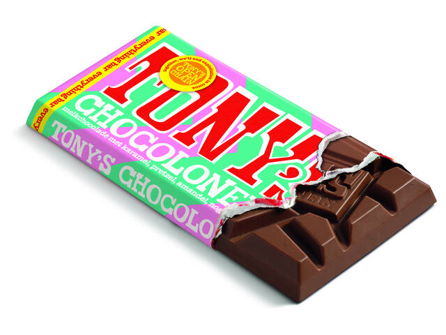 Chocolade Tony Chocolonely melk everything 90 gram
