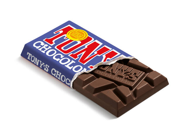 Chocolade Tony Chocolonely don melk pret tof 90gr