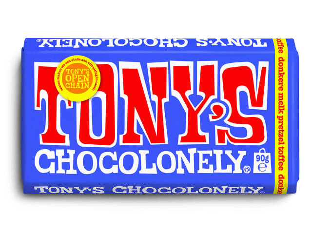 Chocolade Tony Chocolonely don melk pret tof 90gr