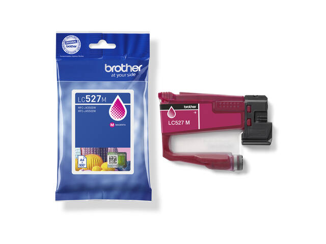 Inktcartridge Brother LC-527M rood