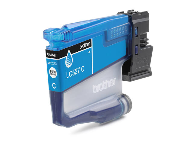 Inktcartridge Brother LC-527C blauw