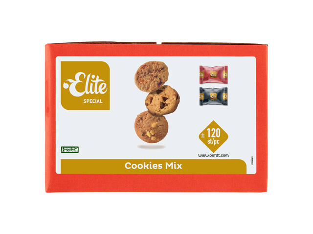 Koekjes Elite cookies mix 120 stuks