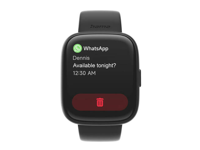 Smartwatch Hama 4000 zwart