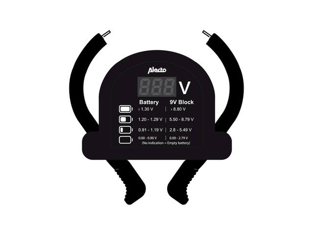 Batterijtester Alecto BTT2