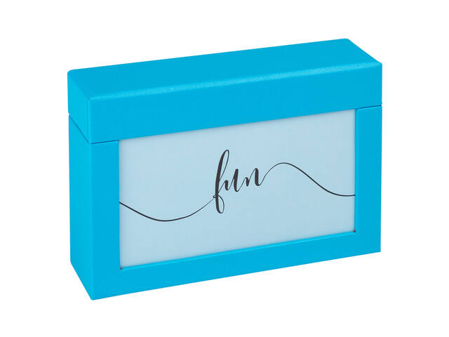 Fotobox walther design Fun 10x15cm 100 foto s bl