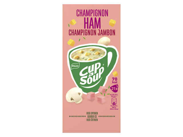 Cup a Soup Knorr champignon ham 175ml