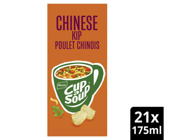 Cup a Soup Knorr Chinese kip 175ml