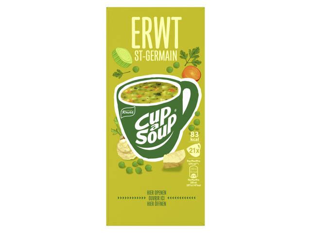 Cup a Soup Knorr erwtensoep 175ml