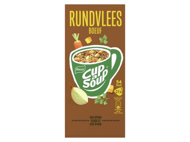 Cup a Soup Knorr rundvlees 175ml