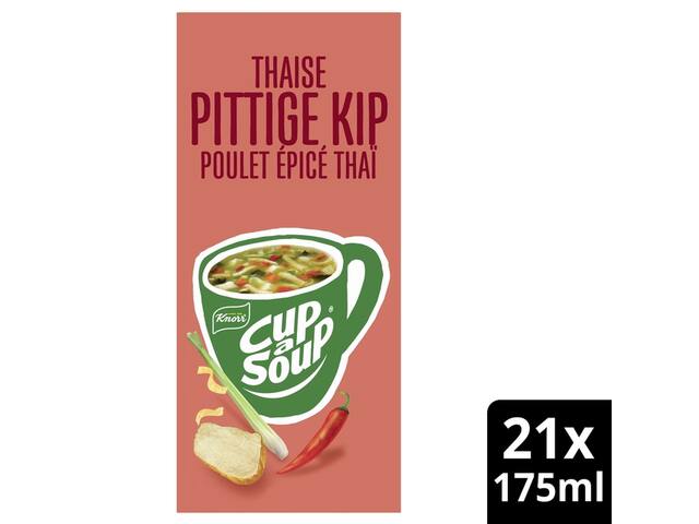 Cup a Soup Knorr Thaise pittige kip 175ml