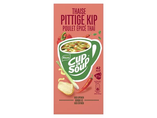 Cup a Soup Knorr Thaise pittige kip 175ml