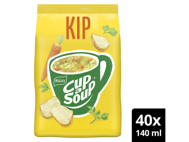 Cup a Soup Knorr machinezak kip 140ml