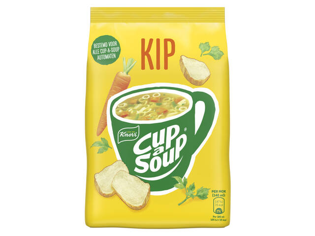 Cup a Soup Knorr machinezak kip 140ml