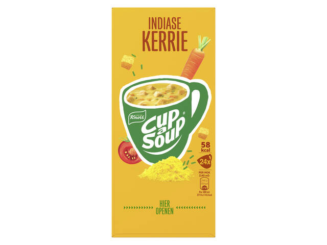 Cup a Soup Knorr Indiase kerrie 140ml