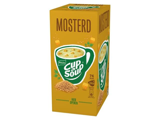 Cup a Soup Knorr mosterd 24x140ml