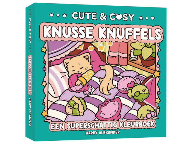 Kleurboek MUS Kjoet-Koozie Knusse knuffels
