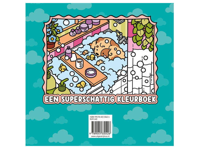 Kleurboek MUS Kjoet-Koozie Knusse knuffels