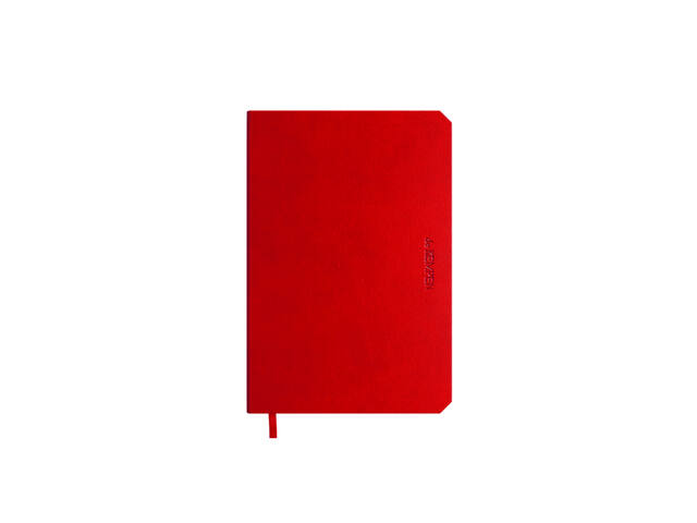 Notbk de KEMPEN Poppy 110x160 blanco 160pag rood