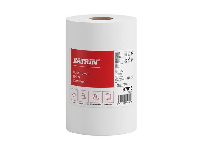 Poetspapier Katrin Plus klein 1laags 400 vel wit
