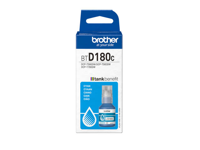 Navulinkt Brother BT-D180C blauw