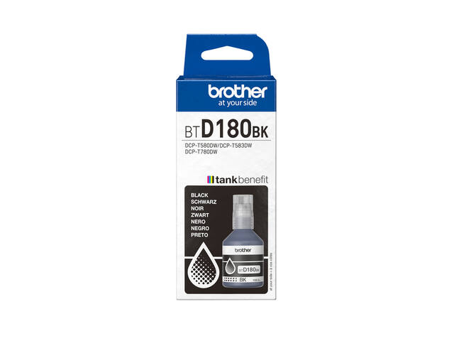 Navulinkt Brother BT-D180BK zwart