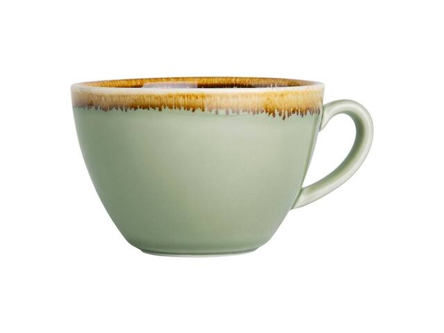 Cappuccinokopje Olympia Kiln 340ml 6 stuks mosgr