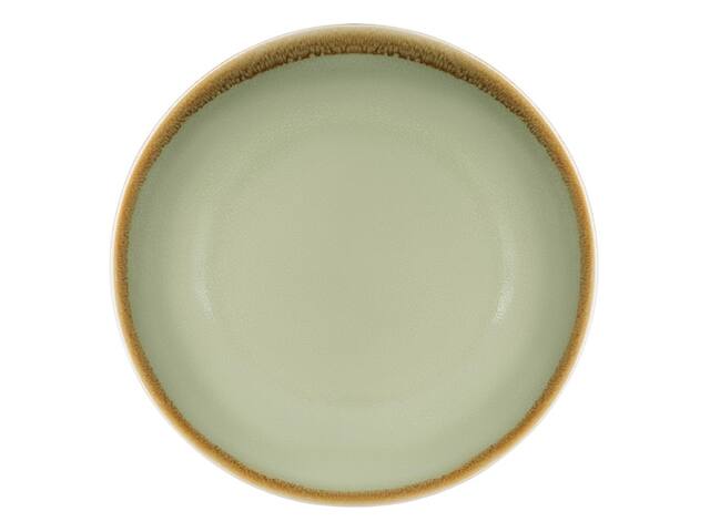 Bord Olympia Kiln coupe 23cm 6 stuks mosgroen