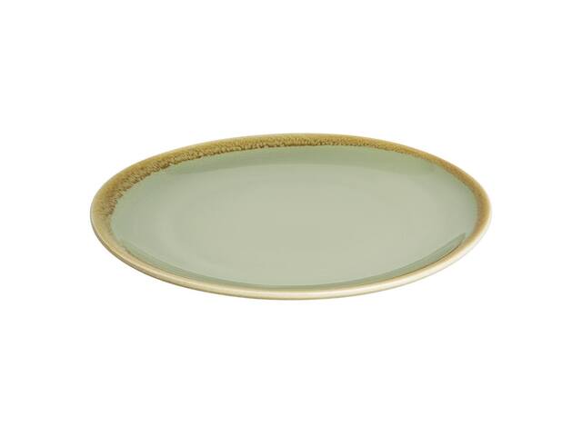Bord Olympia Kiln coupe 23cm 6 stuks mosgroen