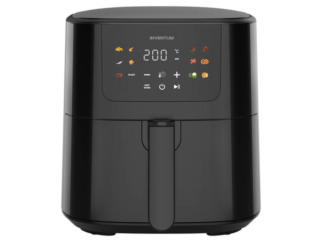 Airfryer Inventum 5 liter 1500watt zwart