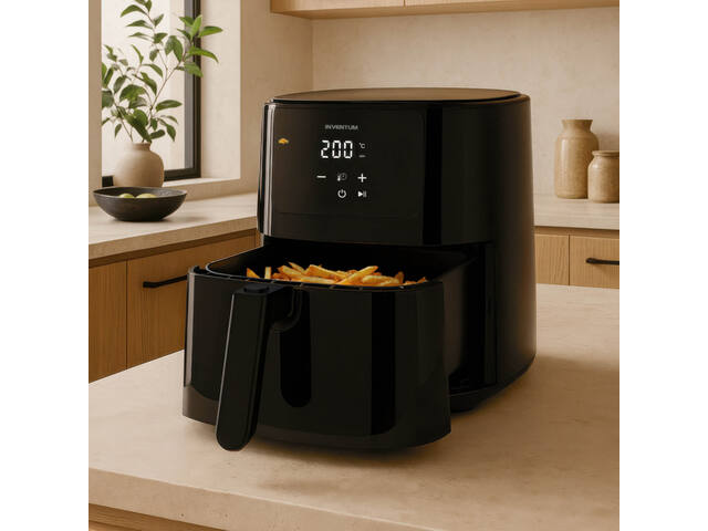 Airfryer Inventum 5 liter 1500watt zwart