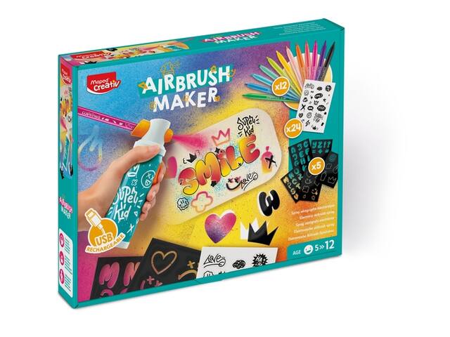 Airbrush Maker Maped Creativ set 27 delen